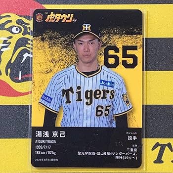 Amazon.co.jp: 阪神タイガース 湯浅京己＃65 虎タウン「リアル